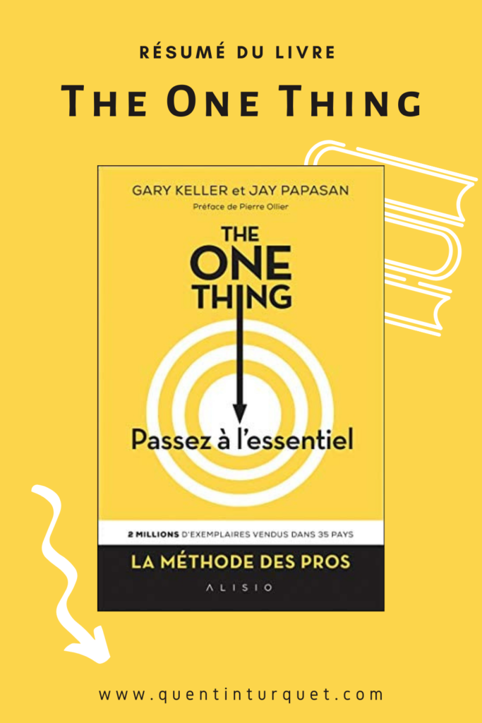 The One Thing, de Gary Keller et Jay Papasan