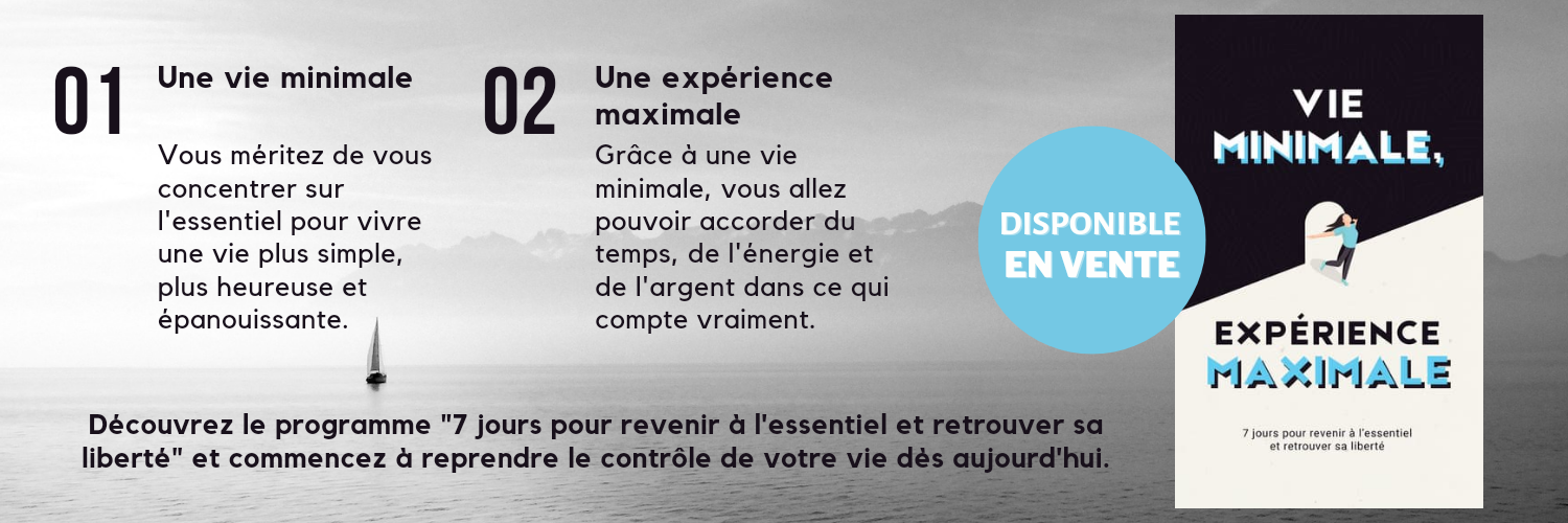 Vie minimale, expérience maximale
